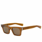 Saint Laurent Sunglasses Saint Laurent SL 719 Sunglasses in Brown 