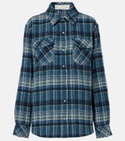 God's True Cashmere Checked cashmere shirt