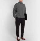 Berluti - Ribbed Cashmere Rollneck Sweater - Men - Charcoal