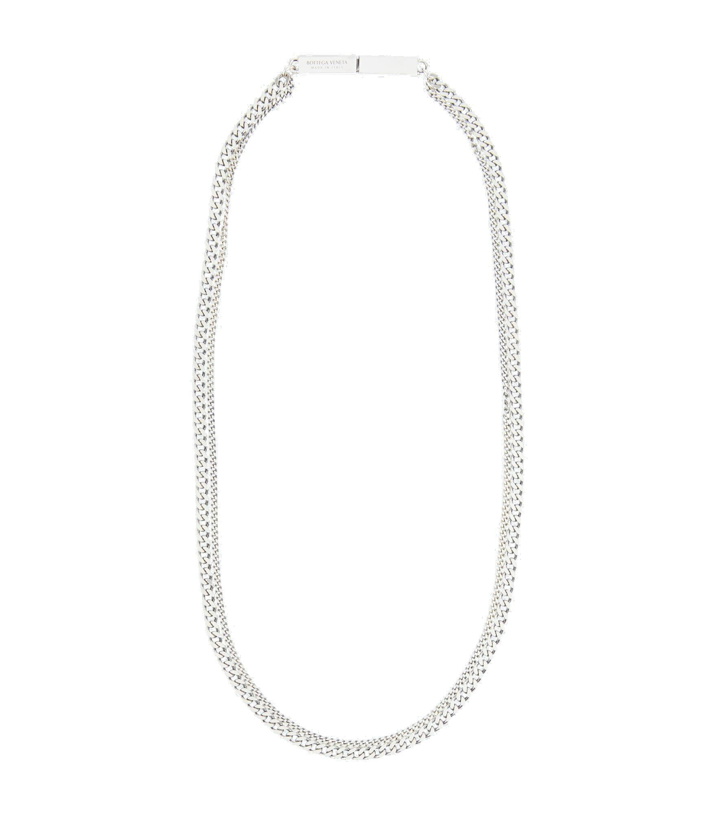 Photo: Bottega Veneta - Chains sterling silver chain necklace