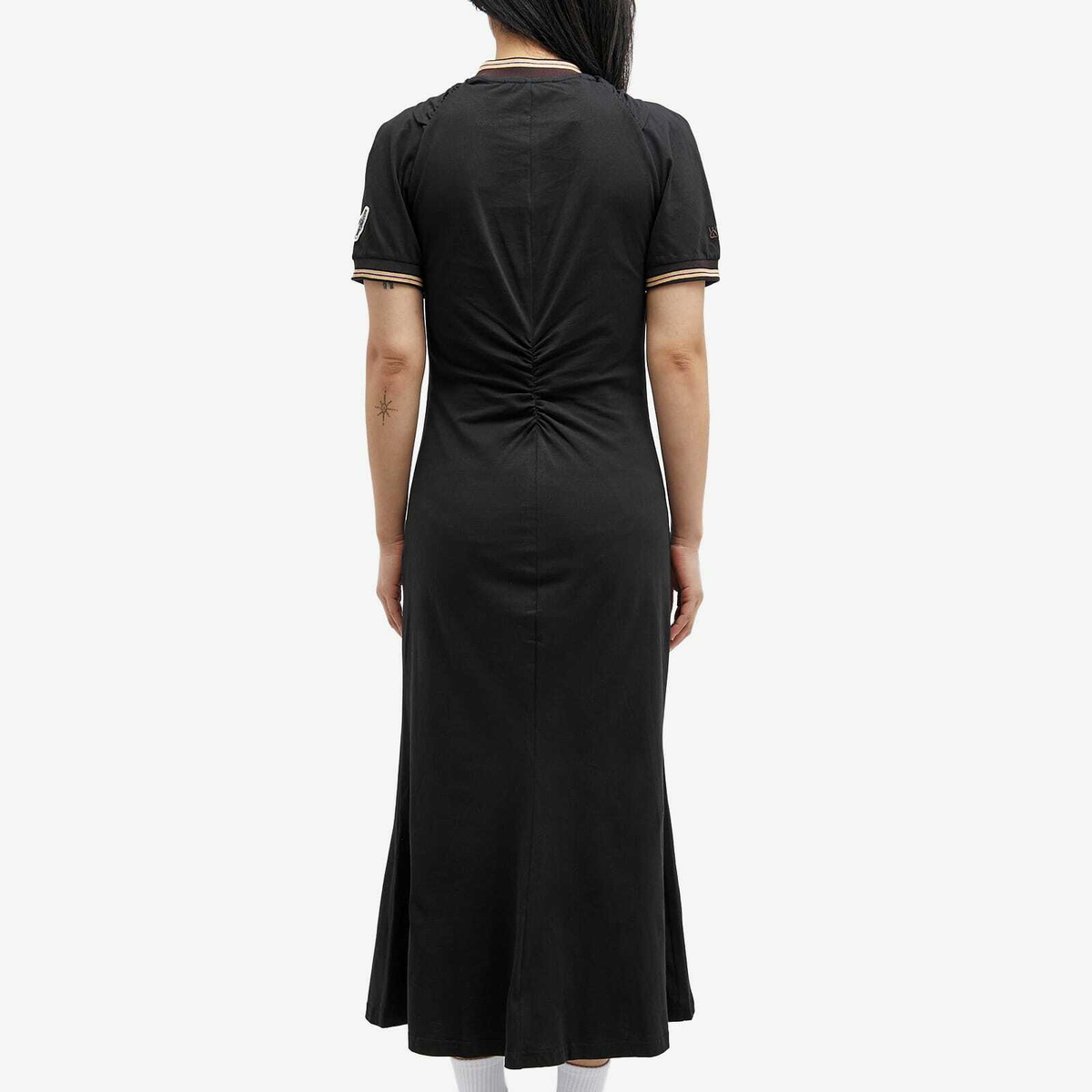 ワンピース GCDS Woman Dress Black FW23W590600 02 Womens Racer Back Flounce Dress | Callaway Apparel