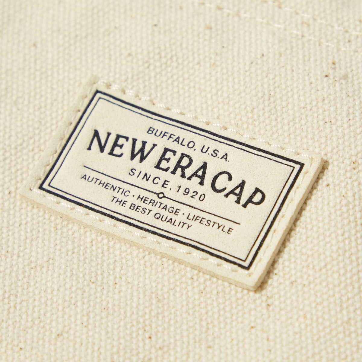 New Era Men's Canvas Tote Bag in Ecru