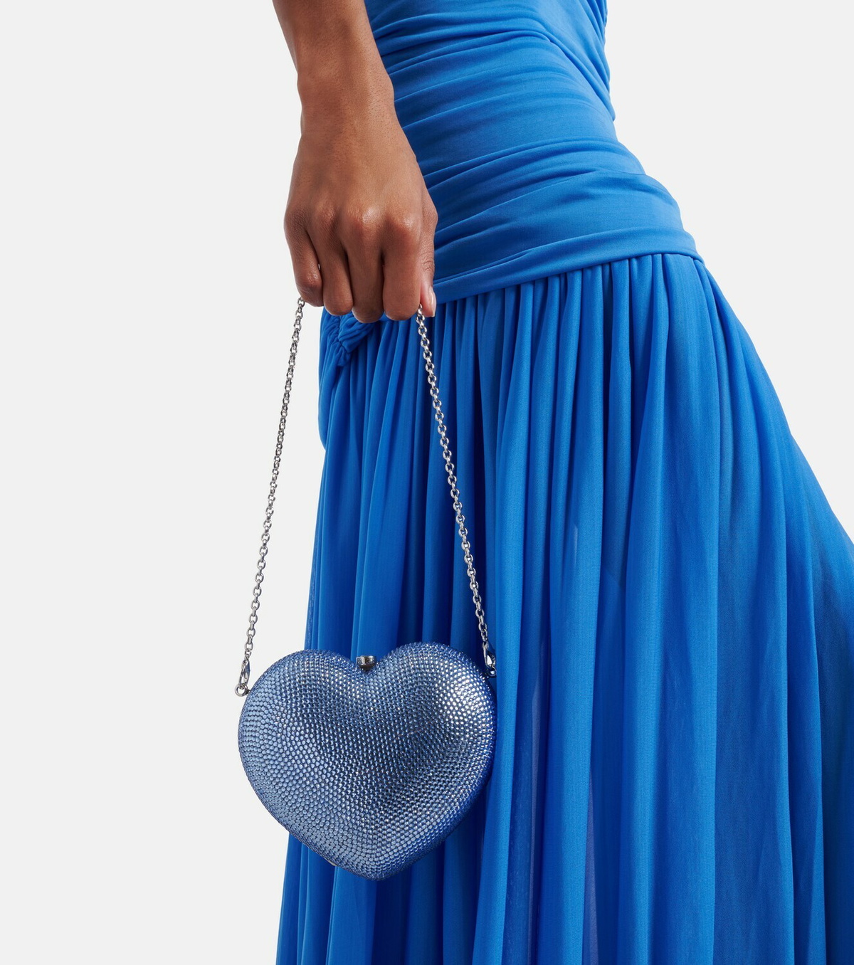 Judith Leiber Couture L'Amour Petit Coeur embellished clutch