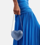 Judith Leiber Couture L'Amour Petit Coeur embellished clutch