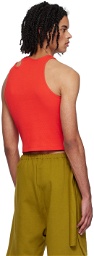 Ottolinger Red Cutout Tank Top