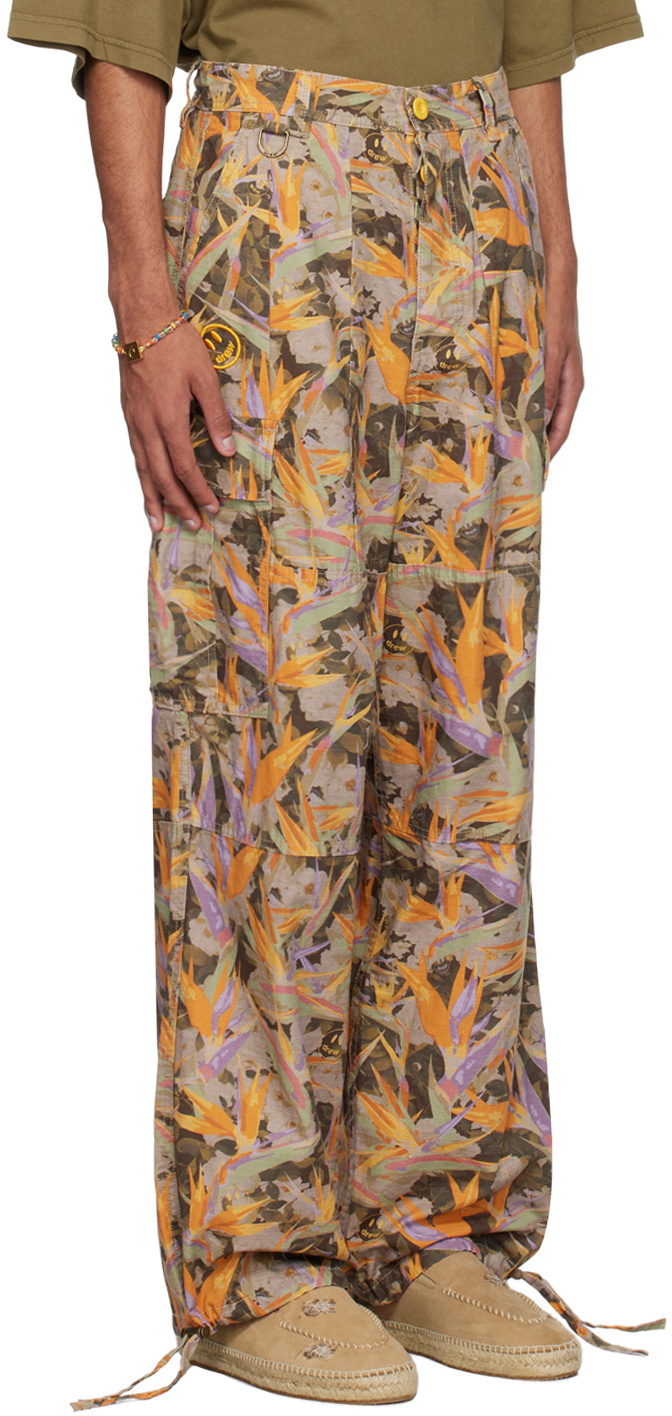 drew house Multicolor Printed Cargo Pants