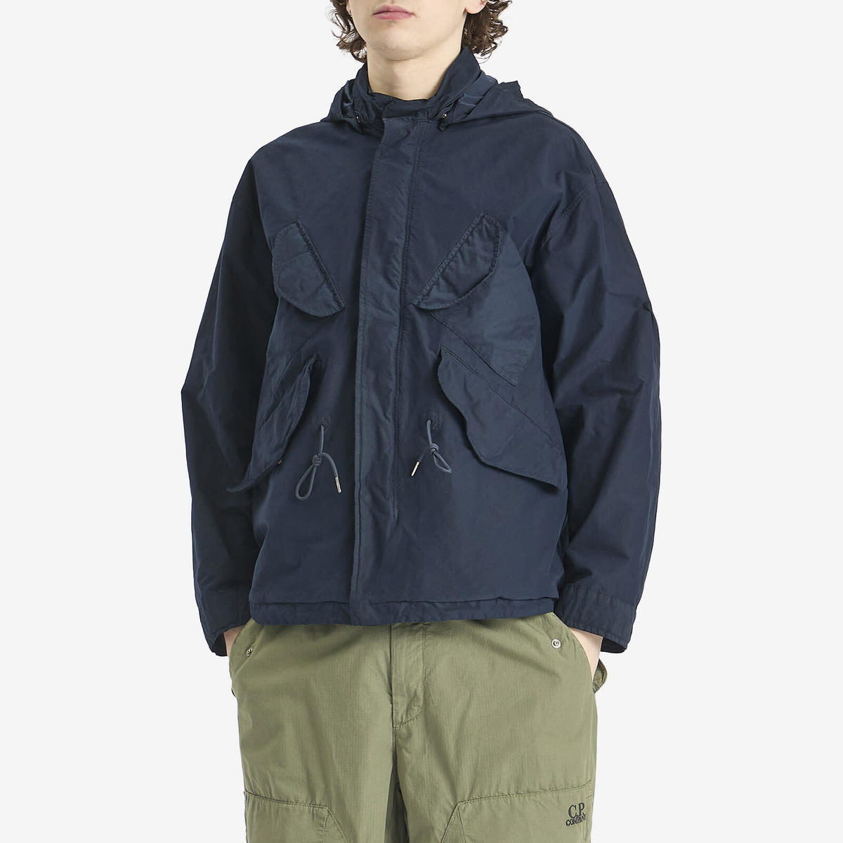 C.P. Company Men's Goggle Jacket in Total Eclipse C.P. Company