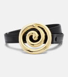 Déhanche Koru leather belt