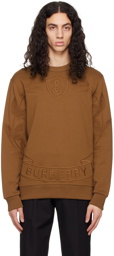 Burberry Brown Oak Leaf Sweatshirt