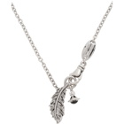 Vivienne Westwood Silver Eugenio Pendant Necklace