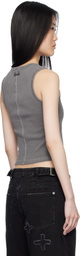 Ksubi Gray Syndicate Xtra Rework Tank Top