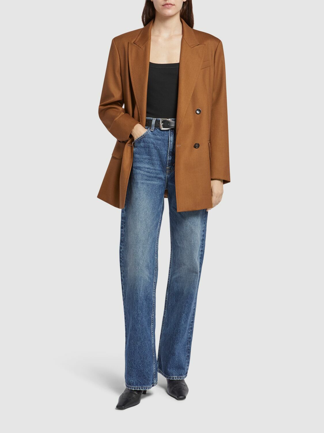 【関税込み】max mara Palanca' blazer Max Mara Palanca Blazer | Black | FARFETCH