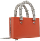 KARA Red Midi Phone Cord Bag