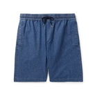 A.P.C. - Kaplan Cotton-Ripstop Drawstring Shorts - Blue