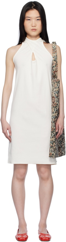 Photo: Bless Off-White Twintankdress Midi Dress