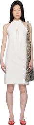 Bless Off-White Twintankdress Midi Dress