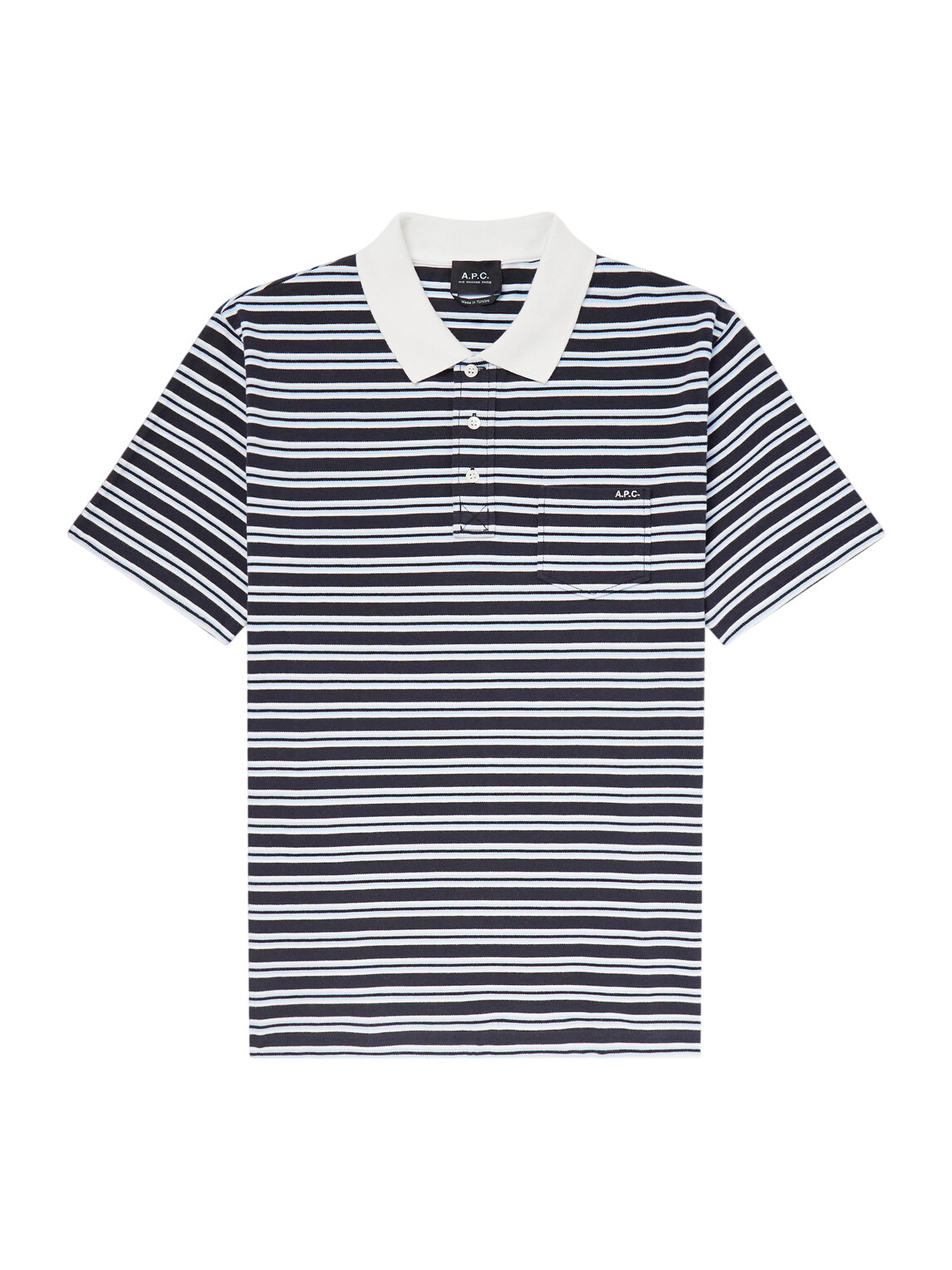 A.P.C. Men's x JW Anderson Murray Oversized Pique Polo Shirt in