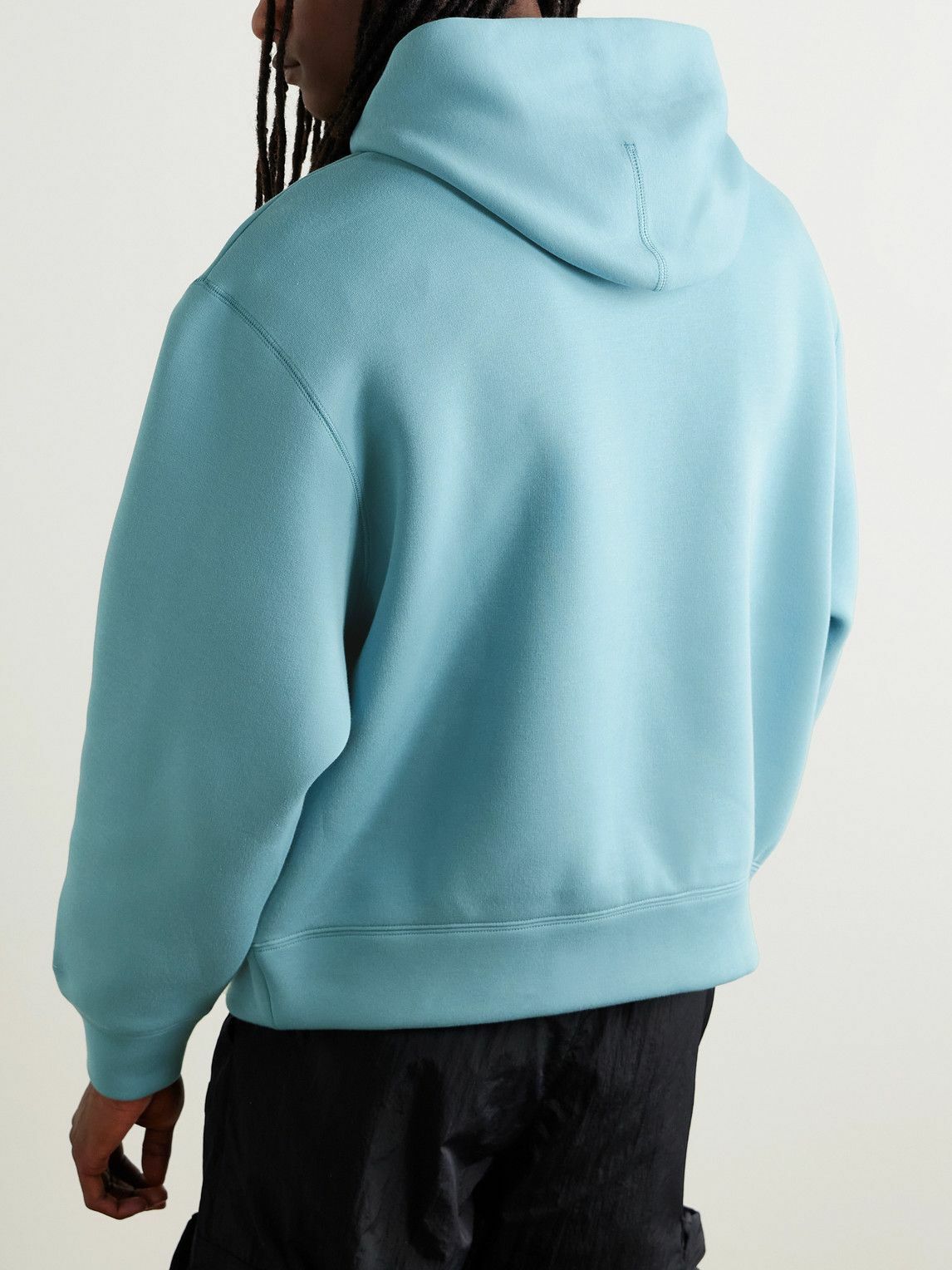 nike tech fleece hoodie sky blue