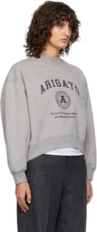 Axel Arigato Gray University Sweatshirt
