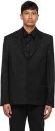 Tom Wood Black Wool Soft Blazer