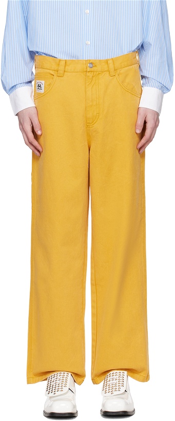 Photo: Bode Yellow Knolly Brook Trousers