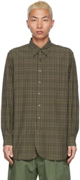 Engineered Garments Green Madras Check Shirt