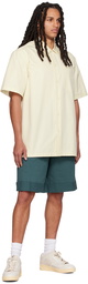 Jil Sander Green Pocket Shirt