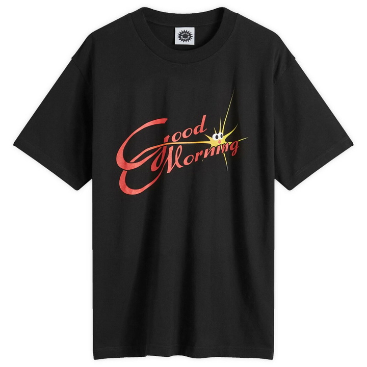 Photo: Good Morning Tapes Men's Sunny T-Shirt in Black