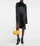 Loewe Silk satin shirt dress