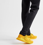 adidas Originals - Pharrell Williams Hu NMD Rubber-Trimmed Primeknit Sneakers - Yellow