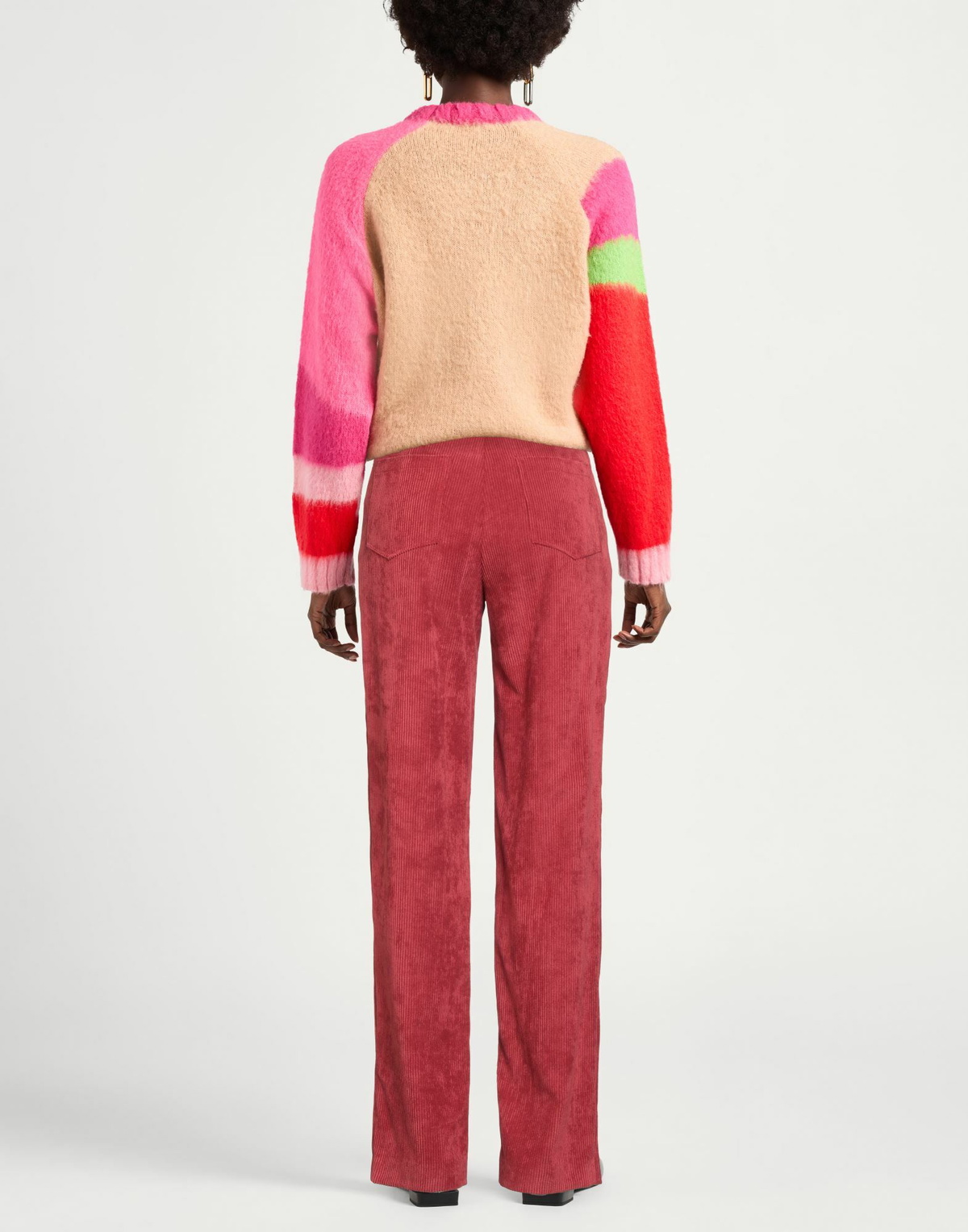 Jijil Womens Pants Brick