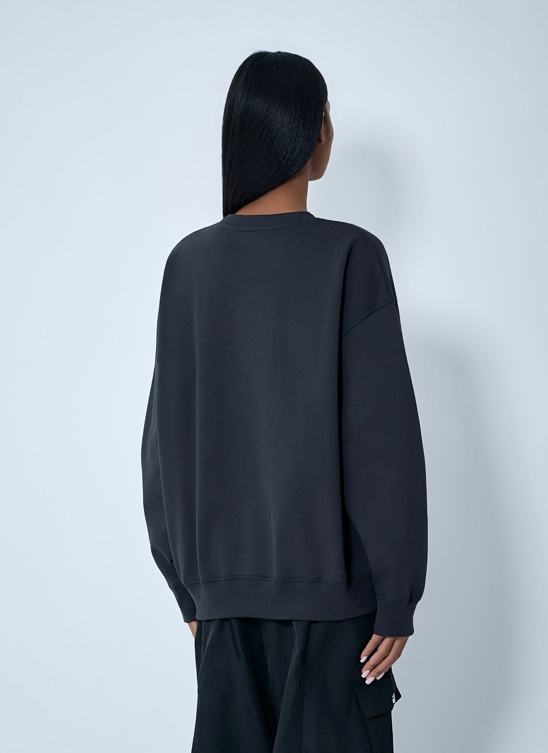 GANNI Logo Motif Sweatshirt