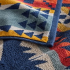 Pendleton Oversized Spa Towel in Nehalem Navy 