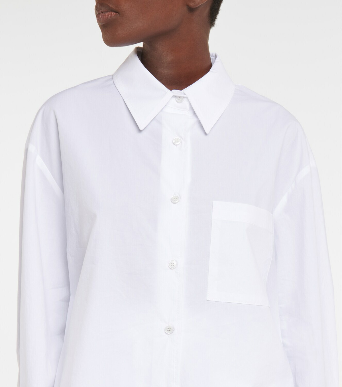 The Frankie Shop Lui cotton shirt