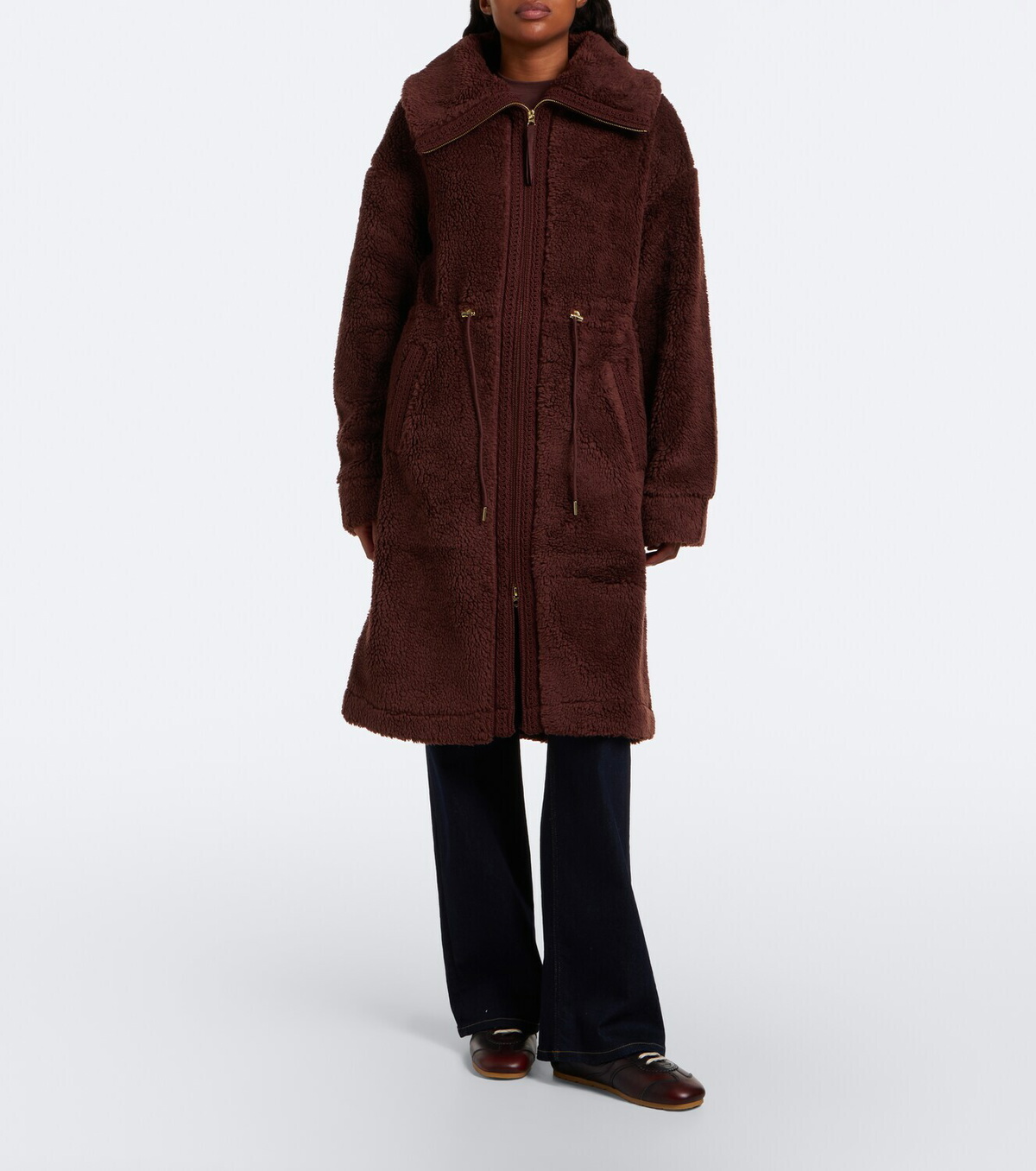 Varley Bennet fleece coat