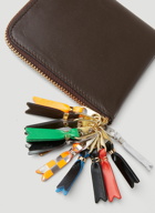 Zipper Pull Wallet in Brown