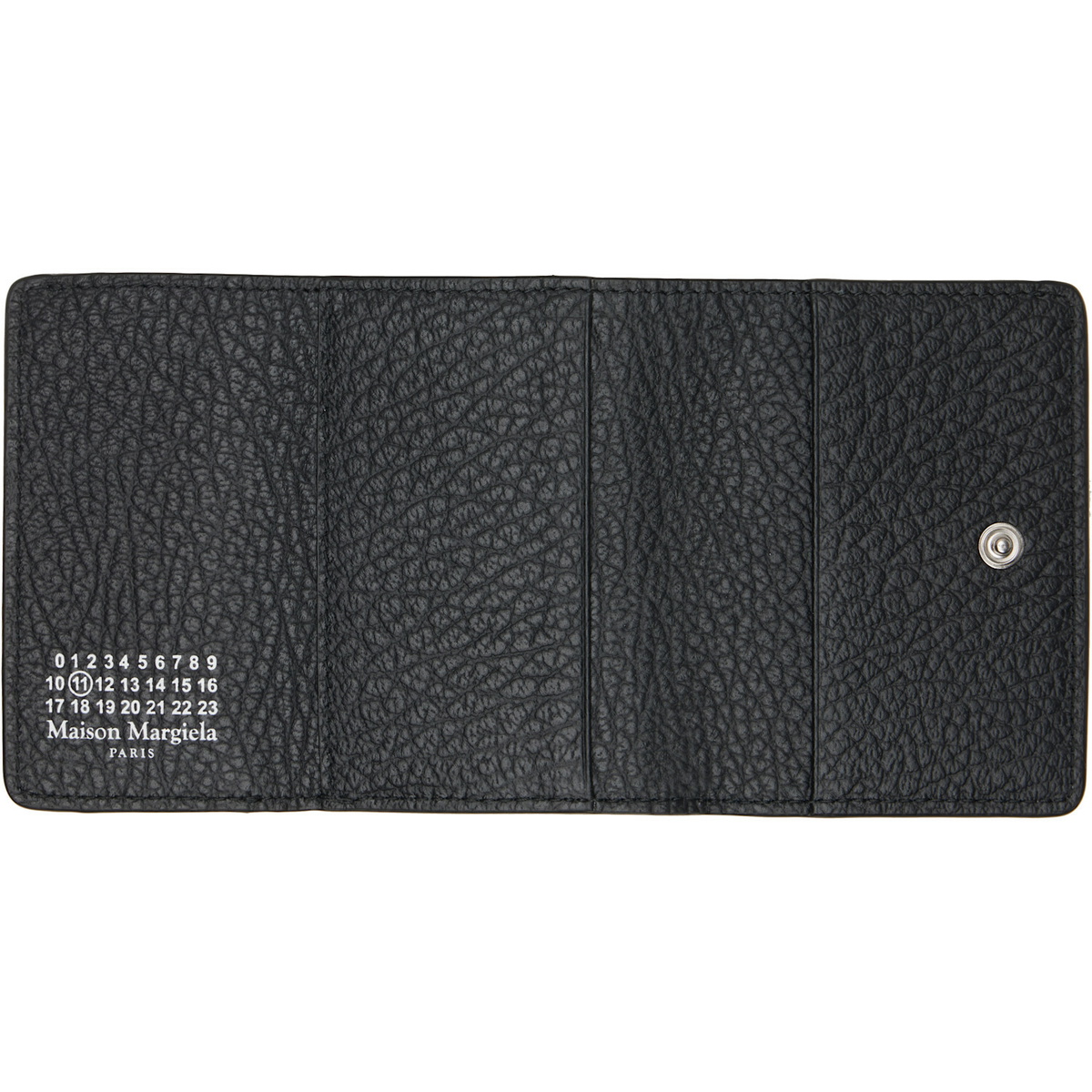 Maison Margiela Black Four Stitches Pocket Wallet