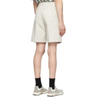 Acne Studios Beige Cotton Canvas Shorts