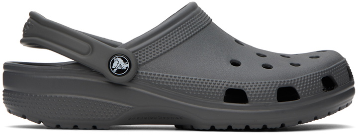 Photo: Crocs Gray Classic Clogs