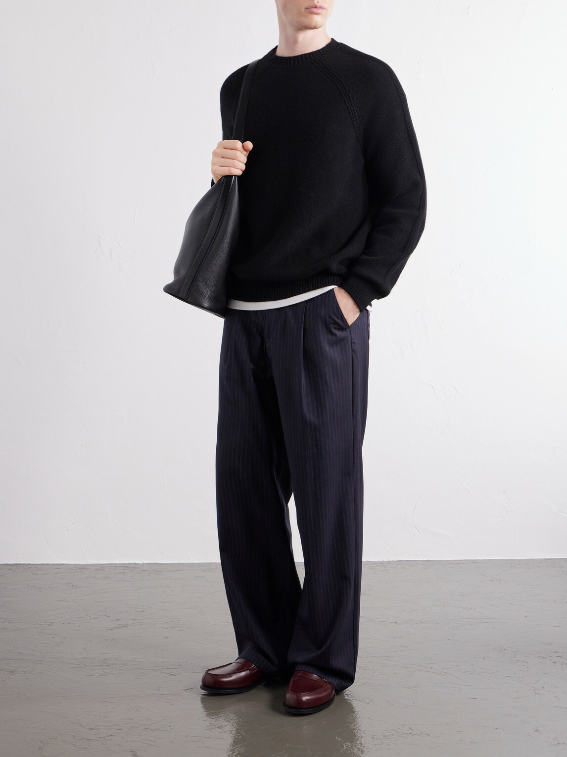 Inis Meáin - Wool Sweater - Black