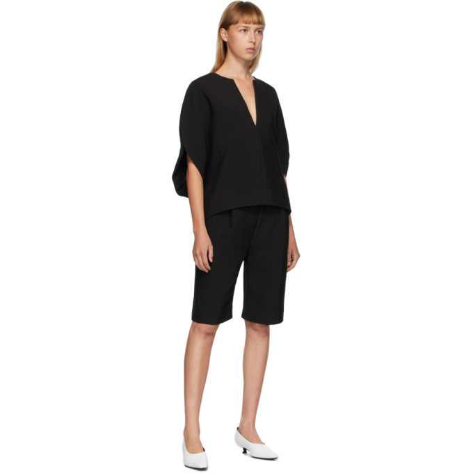 Toteme Black Penicton Top