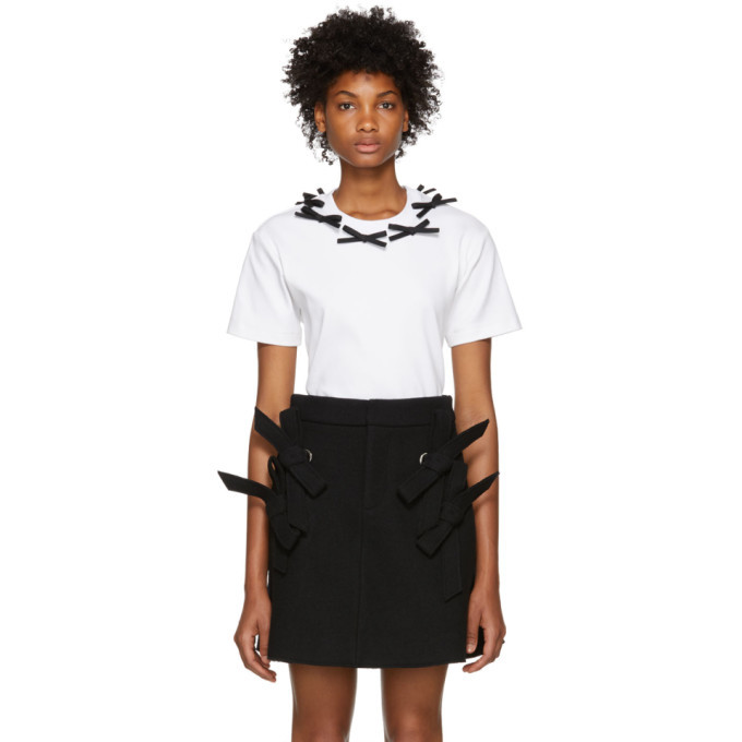 Shushu/Tong White Bow T-Shirt Shushu/Tong