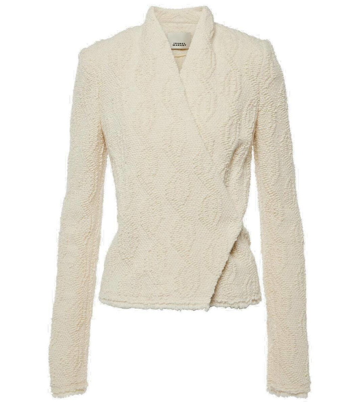 Photo: Isabel Marant Loyana wool-blend jacket