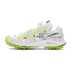 Nike White Off-White Edition Zoom Terra Kiger 5 Sneakers