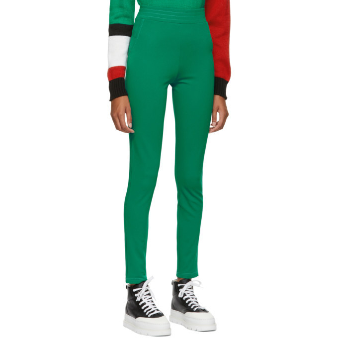 Anton Belinskiy Green Stretch Trousers