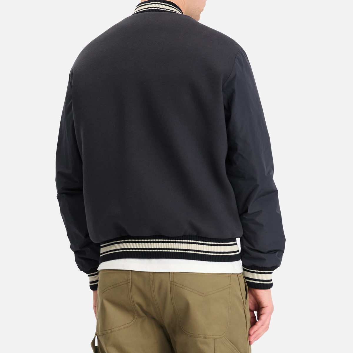 Moncler Men's Vennes Bomber Jacket in Navy