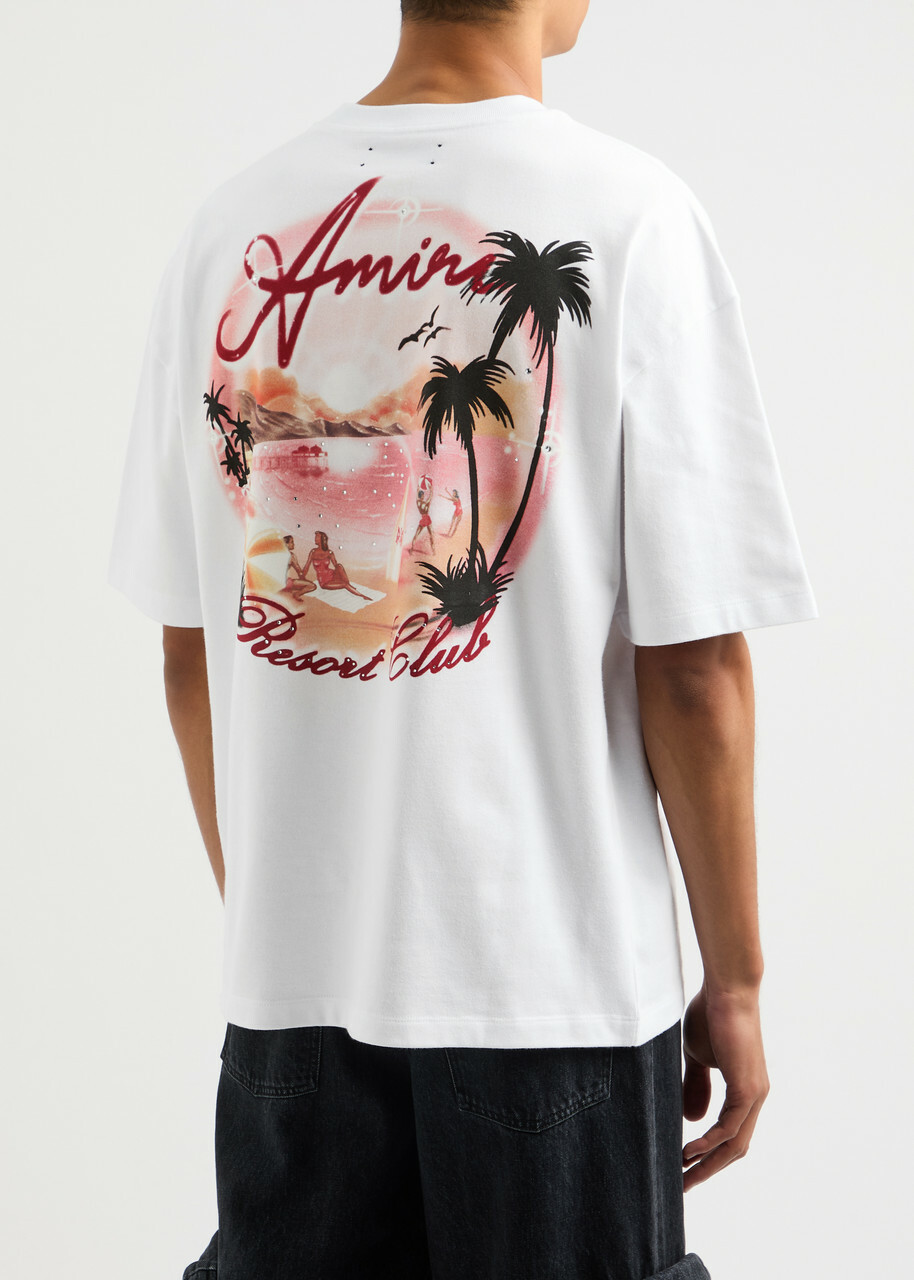 Tシャツ・カットソー AMIRI FW25 AMIRI PARADISE TEE (AMJYTE1217 BLACK) Ma Paradise T-shirt AMIRI Nero | Grifo210
