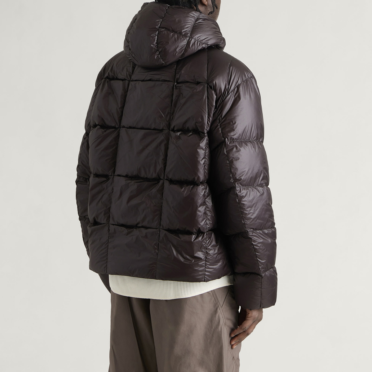Goldwin Men's 0 Three-Dimensional Down Parka Jacket in After Dark