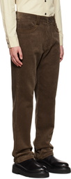 DRAE SSENSE Exclusive Brown Trousers