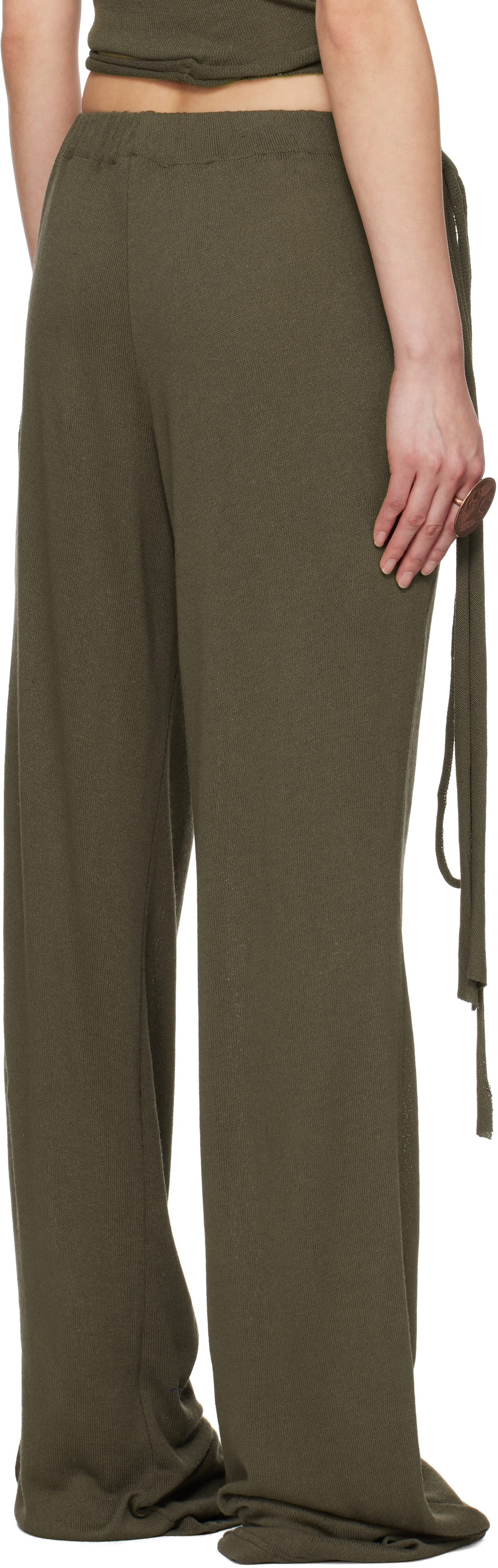 Ottolinger Green Wrap Lounge Pants